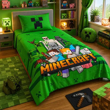 Minecraft Adventure Kids Bedsheet