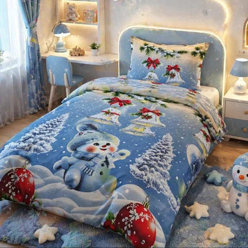 Sweet Winter Dreams Kids Bedsheet